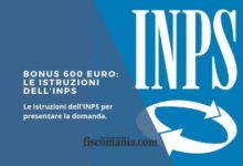Photo of Da oggi bonus 600 euro, a chi spetta. Come richiederlo all’Inps: le istruzioni