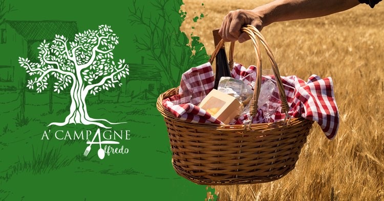 Cestino da picnic Amore per la campagna