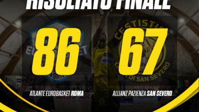 Photo of Basket: debacle della Cestistica a Roma, vince l’Atlante 86-67