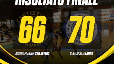 Photo of Basket: nello scontro salvezza alla Cestistica non basta lottare, vince Latina 66-70