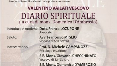 Photo of Questa sera presentazione del libro “Valentino Vailati Vescovo – DIARIO SPIRITUALE”