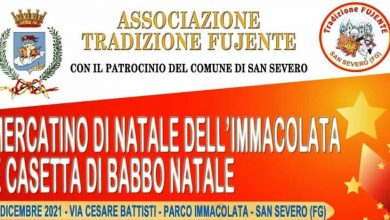 Photo of Mercatino di Natale dell’Immacolata e Casetta di Babbo Natale 2021 a cura dell’Associazione Tradizione Fujente
