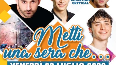 Photo of SERE D’ESTATE A SAN SEVERO: il 22 luglio con Santino Caravella e gli artisti di Amici.