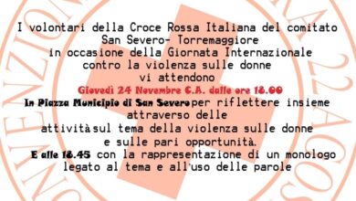Photo of La Croce Rossa in Piazza contro la violenza sulle donne.