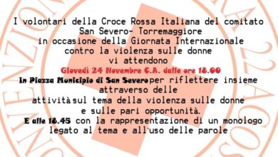 Photo of La Croce Rossa in Piazza contro la violenza sulle donne.