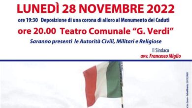 Photo of Lunedì 28 novembre al Teatro Verdi il concerto in ricordo dei Caduti nelle missioni internazionali di Pace nel mondo.